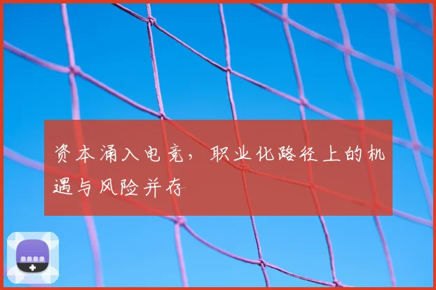 资本涌入电竞,职业化路径上的机遇与风险并存