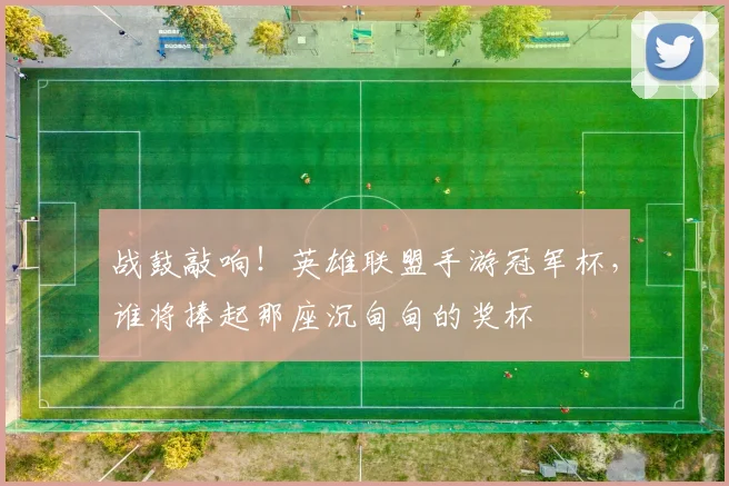 战鼓敲响！英雄联盟手游冠军杯，谁将捧起那座沉甸甸的奖杯